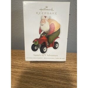 Hallmark‎ Ornament 2012 Santa's ATV Adventures